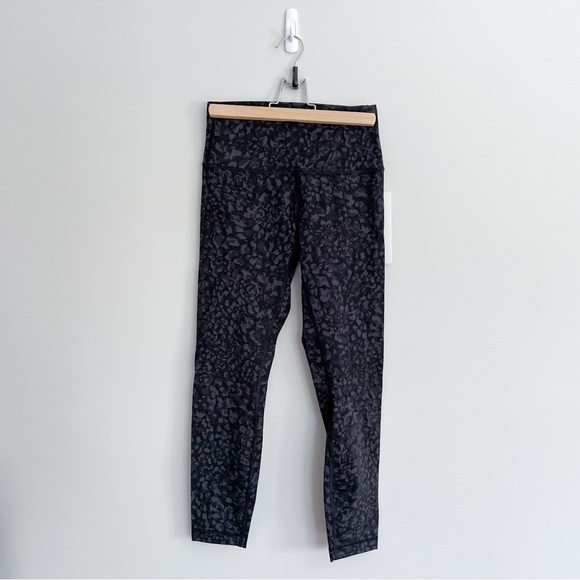 Lululemon | Wunder Under camo deep coal 25” leggings, US 6 - Picture 1 of 5